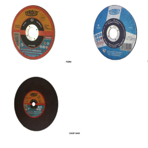 Discos abrasivos para corte