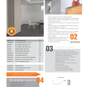 Sigma-tauro plegable